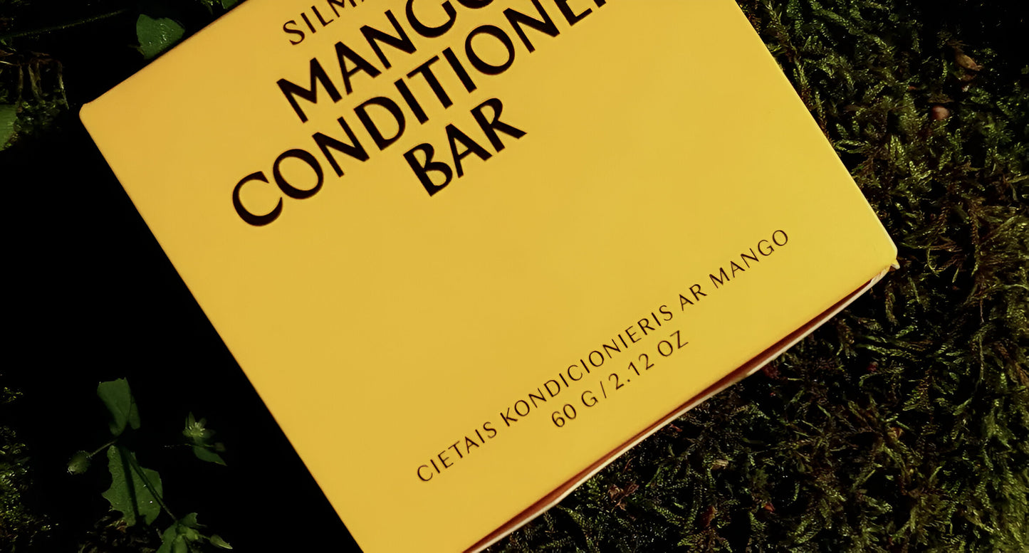 Hair Nourishing Conditioner Bar with Mango Extract - Dana & Dekor
