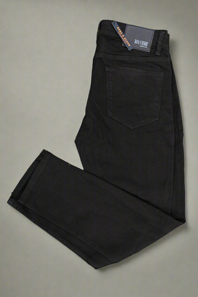 Black, Light Blue, Dark Blue high-stretch comfy jeans for men - Dana & Dekor