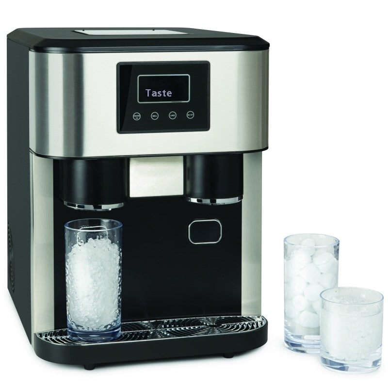Desktop Ice Making Ice Crushing Kallt vatten Tre-i-ett 16 kg ismaskin