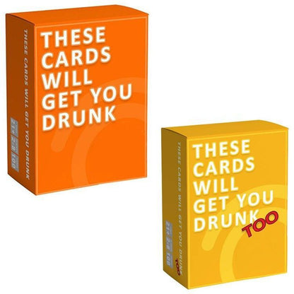 Party Drunken Board Game Card