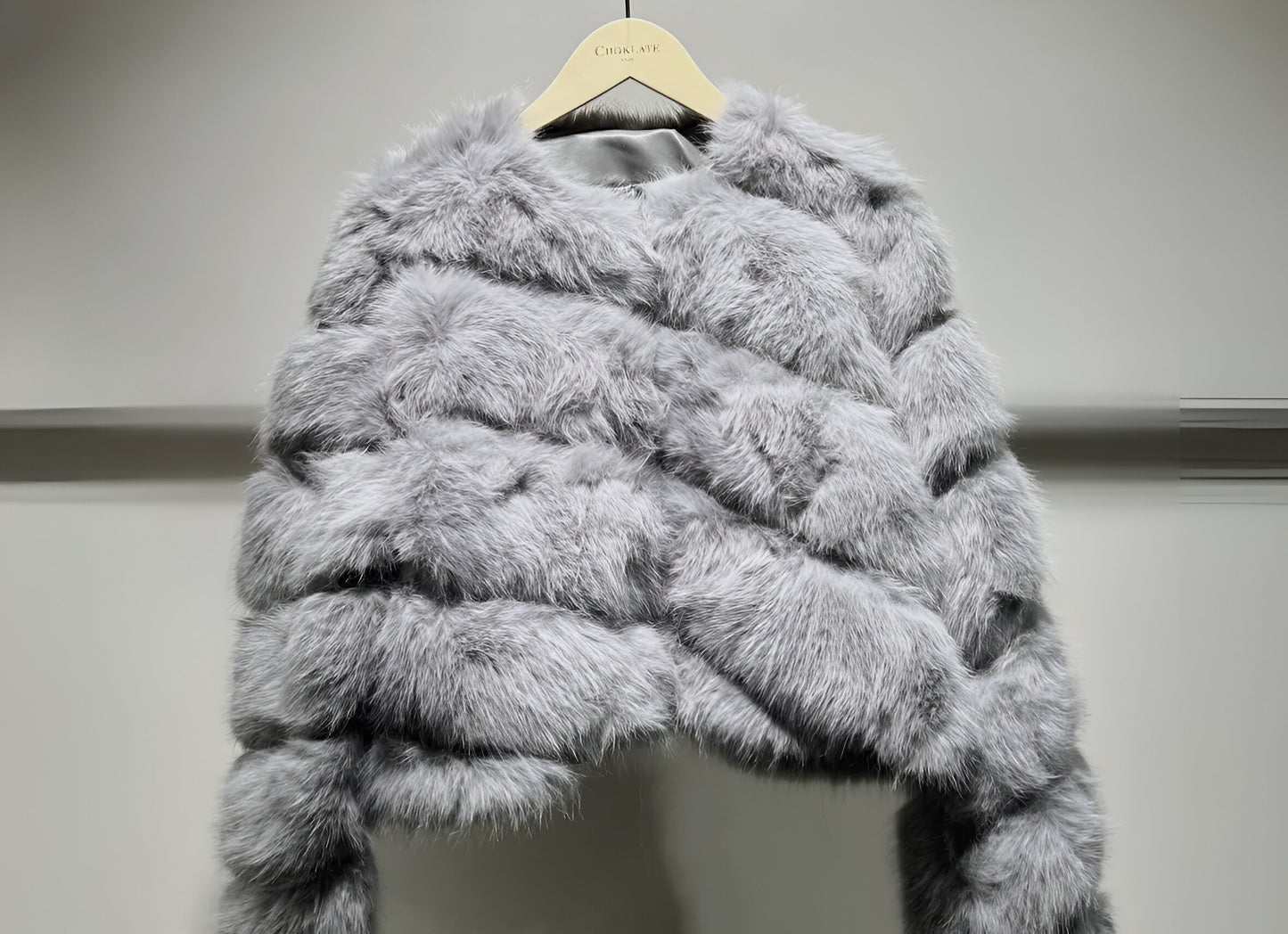 Paula Short Faux Fur Jacket - Dana & Dekor 