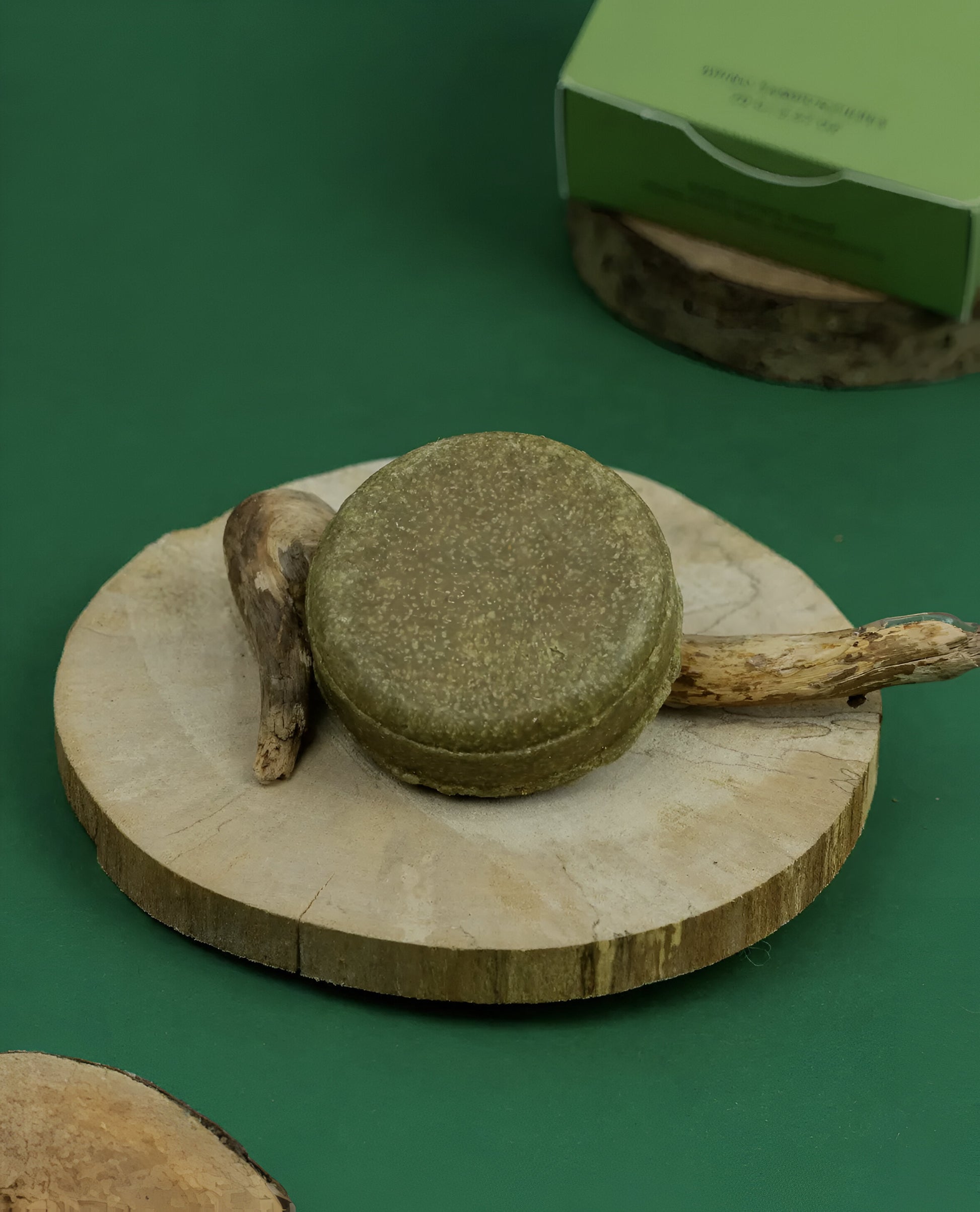 Shampoo Bar with Hops Extract For Hair Strenghtening - Dana & Dekor 