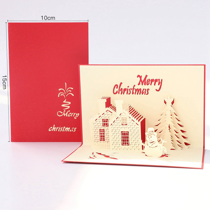 3D Christmas Greeting Card Creative Gift - Dana & Dekor 