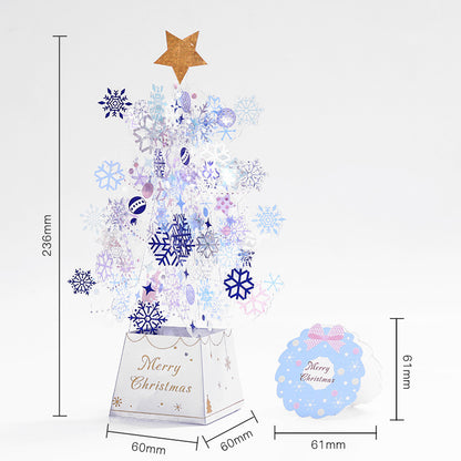 3D Christmas Greeting Card Creative Gift - Dana & Dekor 