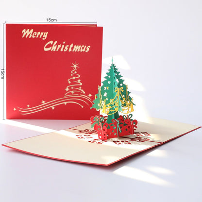 3D Christmas Greeting Card Creative Gift - Dana & Dekor 