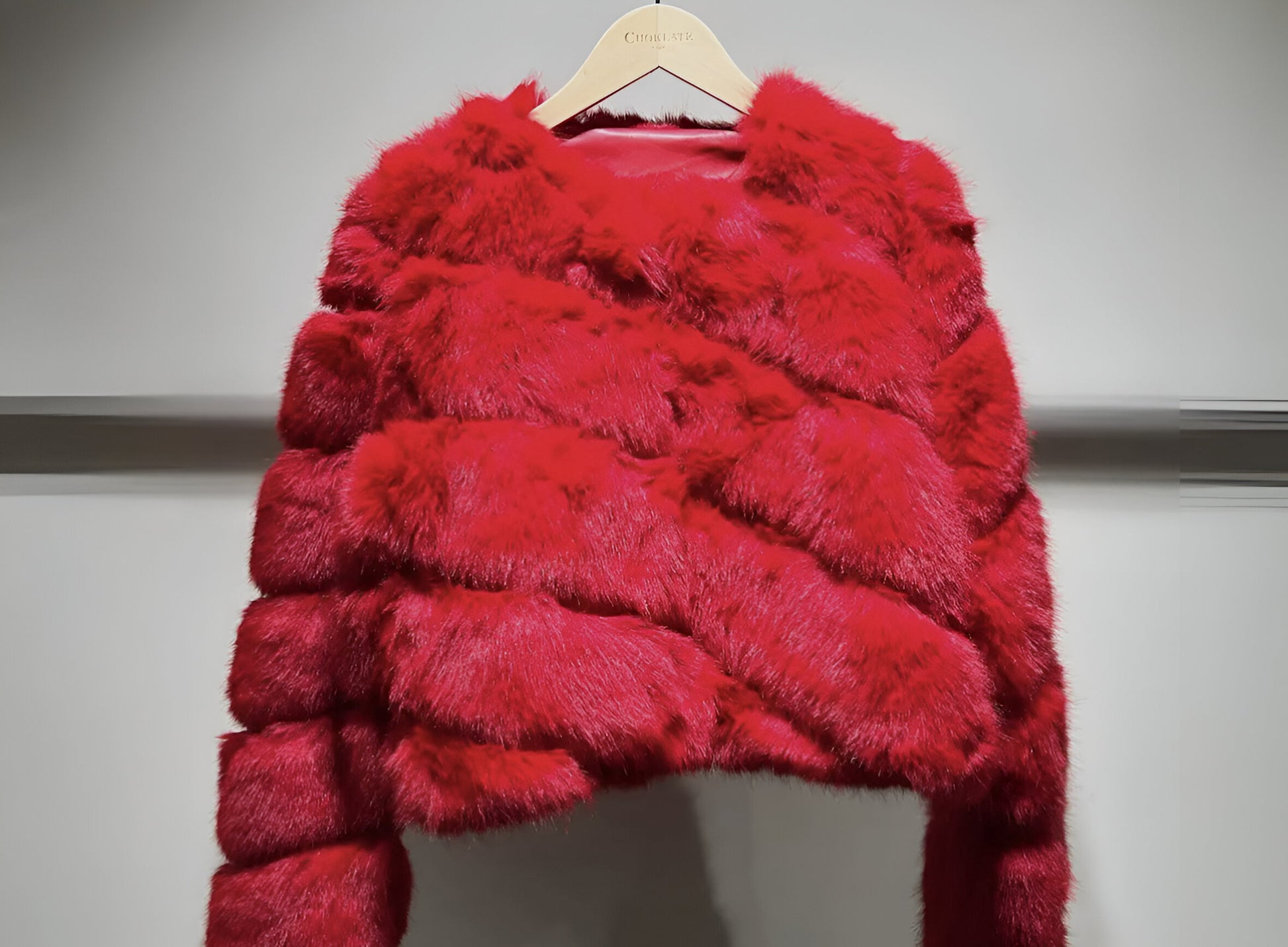 Paula Short Faux Fur Jacket - Dana & Dekor 