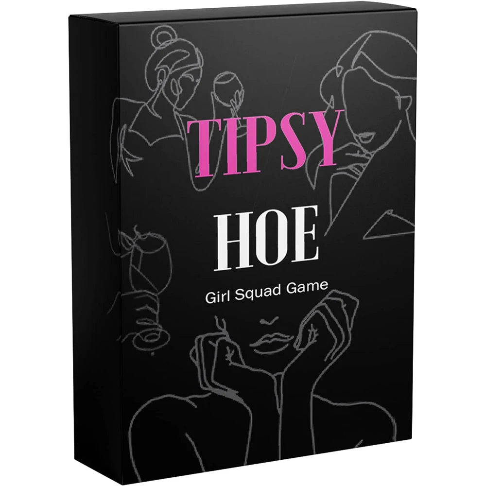 Tipsyhoe Girl's Night Game Ladies Night Game for Party Bachelorette Parties and Bridal Shower Game Drinking Games Tipsy Hoe - Dana & Dekor 