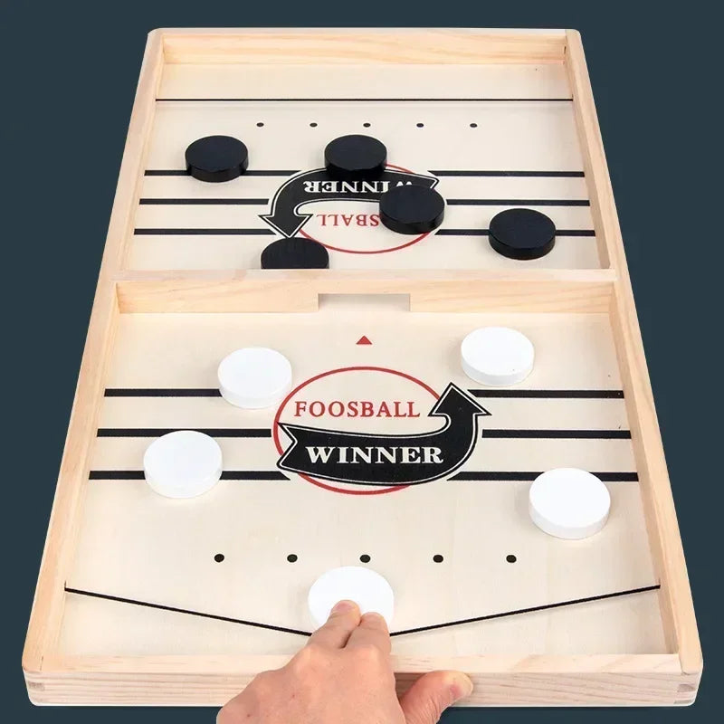 Foosball Winner Games Table Hockey Game Catapult Chess Parent-child Interactive Toy Fast Sling Puck Board Game Toys For Children - Dana & Dekor 