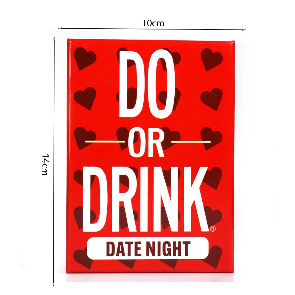 Do or Drink Date Night Couples Games Fun Drinking Games with 250 Cards Great Couples Gift Ideas and Fun Couples Card Games - Dana & Dekor 