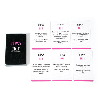 Tipsyhoe Girl's Night Game Ladies Night Game for Party Bachelorette Parties and Bridal Shower Game Drinking Games Tipsy Hoe - Dana & Dekor 