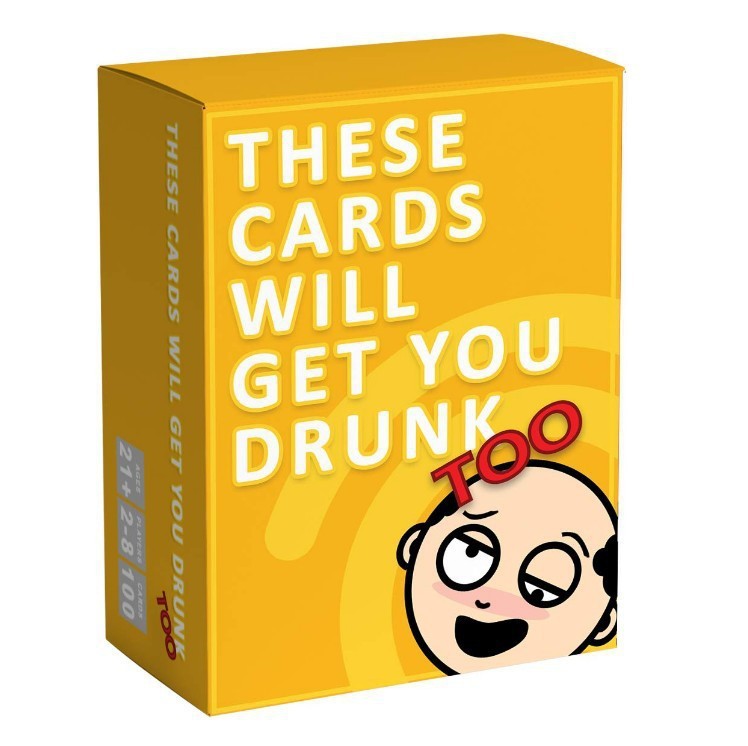 Party Drunken Board Game Card