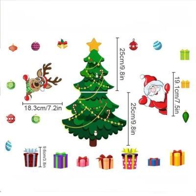 Christmas Decoration Refrigerator Sticker Set - Dana & Dekor 