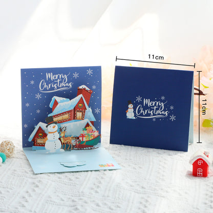 3D Christmas Greeting Card Creative Gift - Dana & Dekor 