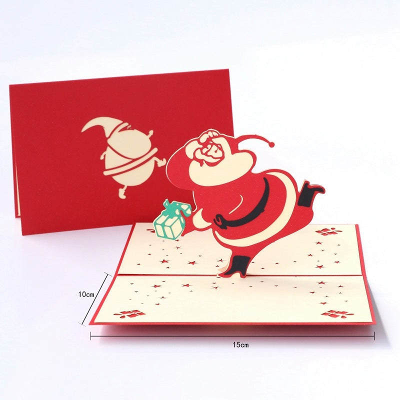 3D Christmas Greeting Card Creative Gift - Dana & Dekor 