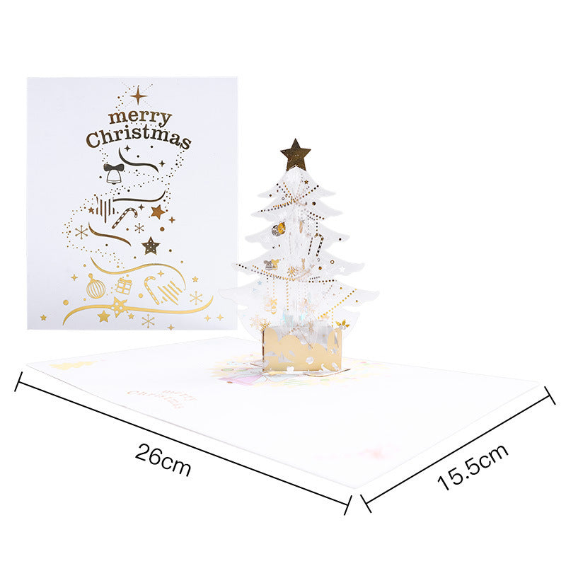 3D Christmas Greeting Card Creative Gift - Dana & Dekor 