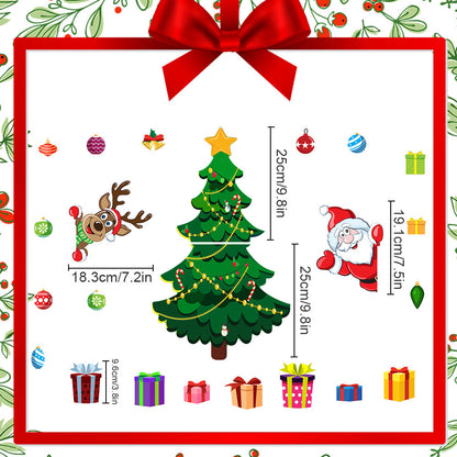 Christmas Decoration Refrigerator Sticker Set - Dana & Dekor 