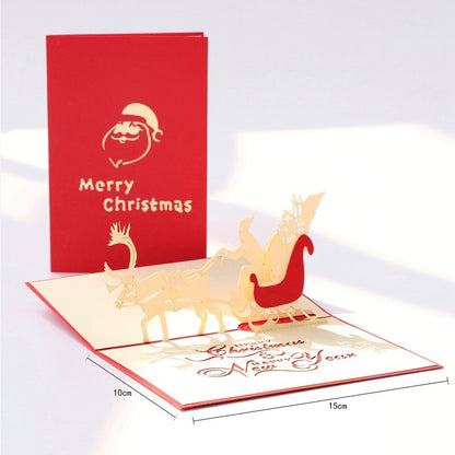 3D Christmas Greeting Card Creative Gift - Dana & Dekor 